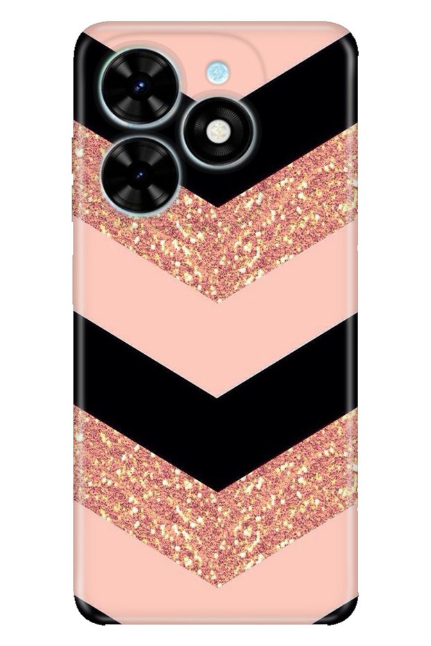 Spark 20 - 20C Compatible Case Illustrated Printed Nano Silicone Glitter Sequin Marble