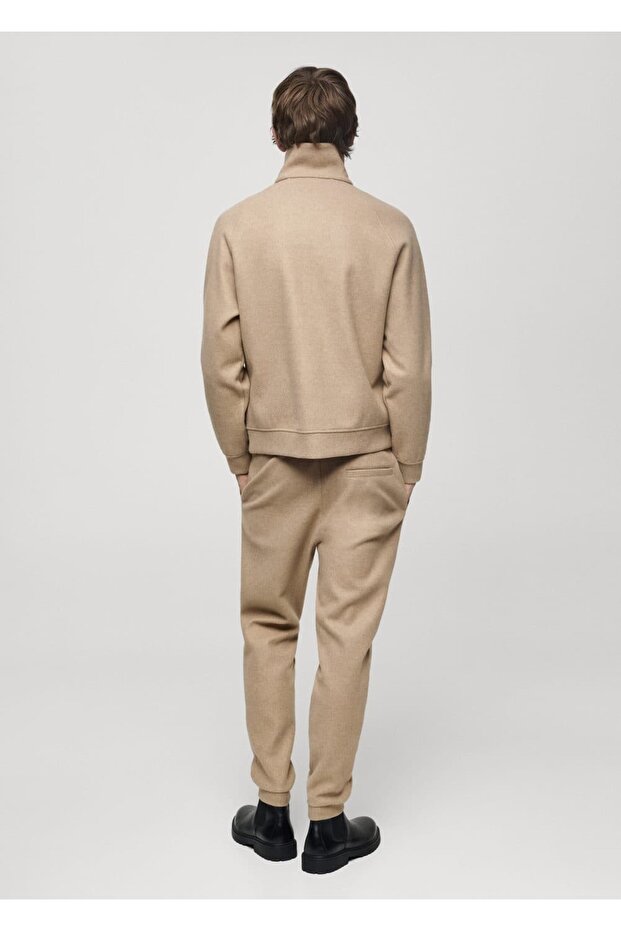 Regular kesim fermuarlı ceket - 4