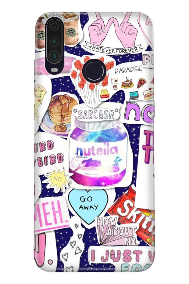 Gm 20 Pro Case 0.4 mm Laser Cut Silicone Cover Psycho Smile
