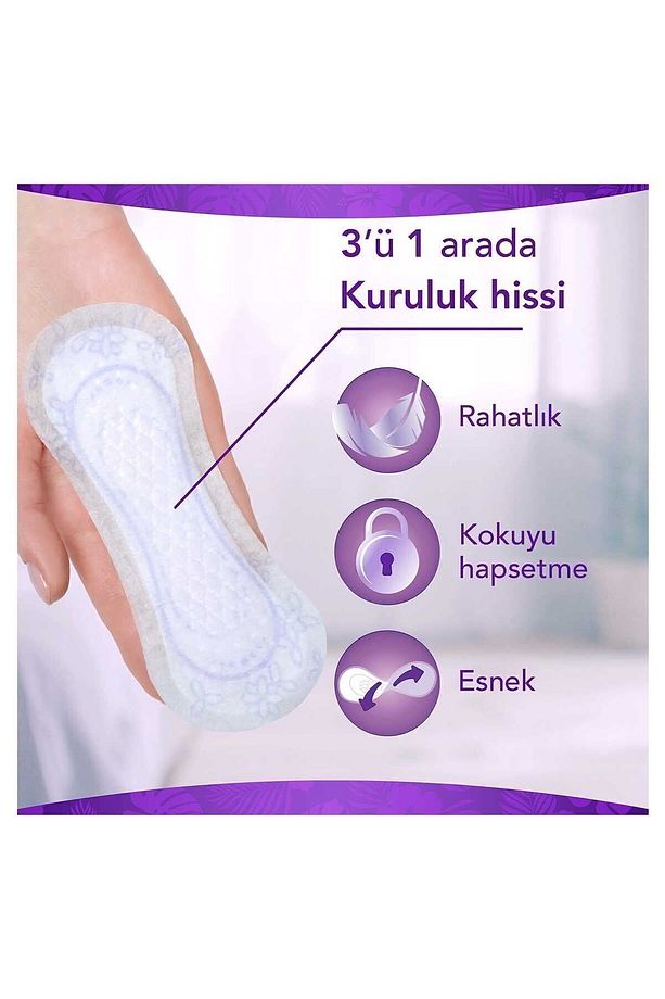 Hafif Kokulu Günlük Ped Uzun Extra Koruma 208'li Dev Ekonomi 4 Paket X 52 Ped - 2