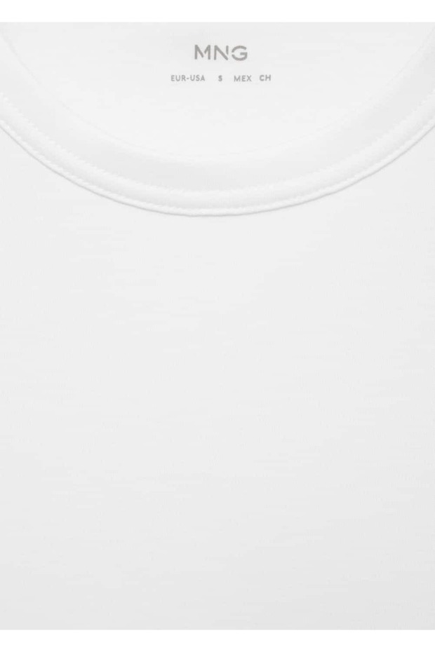 Kısa kollu pamuklu tişört - 6