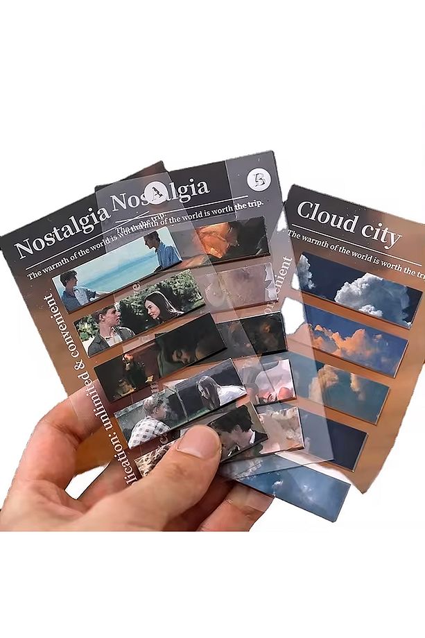 Nostalji Film Kareleri Yapışkan Not Seti • Index Sticker • Post-it • Sticky Note (GGK-ZO001) - 4