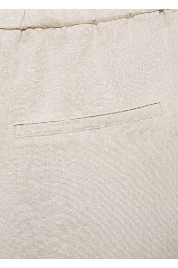 Keten Jogger Pantolon - 5