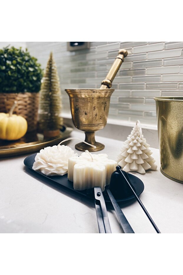 2’li Soya Wax Dekoratif Mum Set