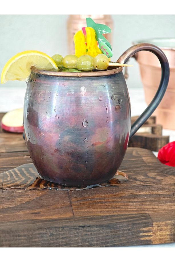Bakır Mule Kupa Bardak 600 ml - 3