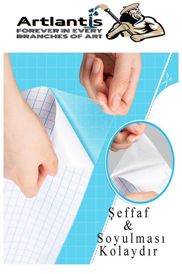 Yapışkanlı Şeffaf Asetat 2 Adet 45cm x 2 metre Djfix Kendinden Yapışkanlı Şeffaf Rulo Asetat Transpa - 6