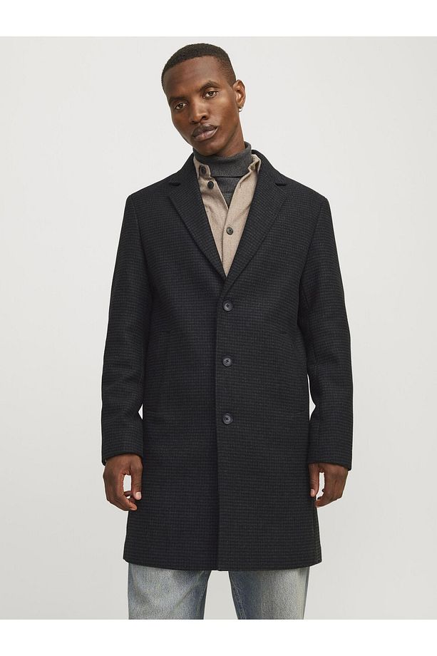 Yün Palto JJEHARRISON WOOL BLEND COAT SN 12263845 - 1