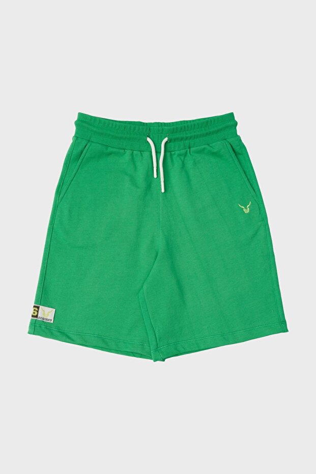 Bg Store Erkek Çocuk Yeşil Şort - 5