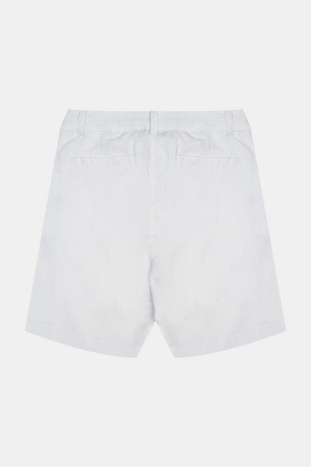 Bg Store Erkek Çocuk Beyaz Şort 23ss1nb3123 - 6