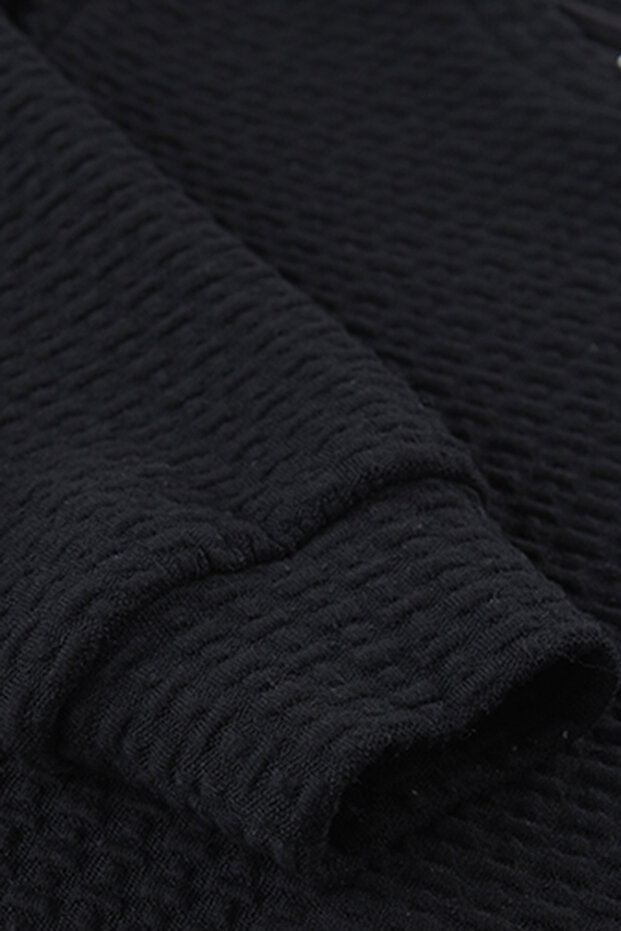 Kız Çocuk Siyah Sweatshirt - 3