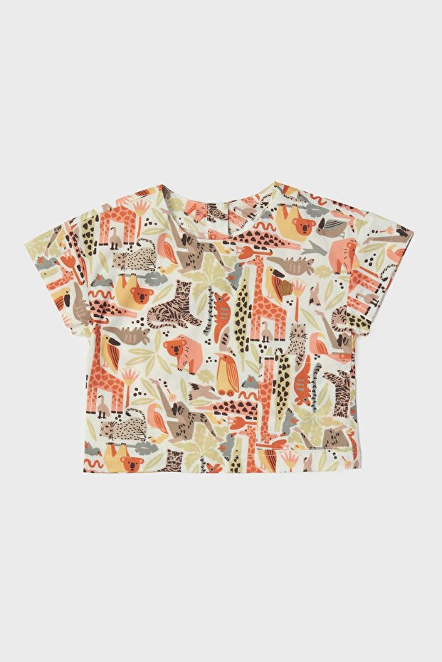 BG Store قميص منقوش للأطفال الرضع