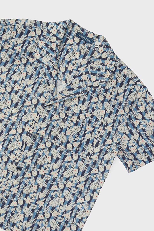BG Store Boy's Patterned Shirt - 7
