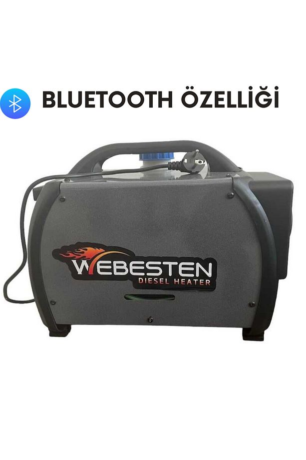 Webasto Muadili Bluetooth Özellikli 12-24-220 Volt Çanta Tip Dizel Isıtıcı - 1