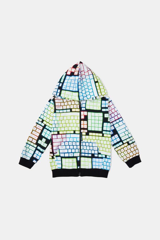 Bg Store Erkek Çocuk Desenli Eşofman Üstü 23pssnb3406 - 5