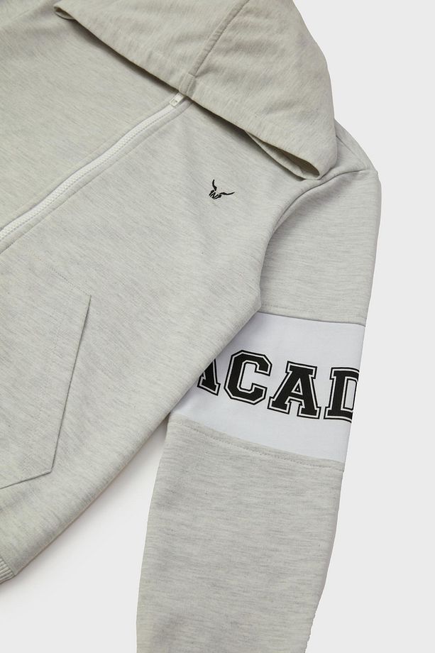 BG Store Erkek Çocuk Gri Eşofman Üstü - 7