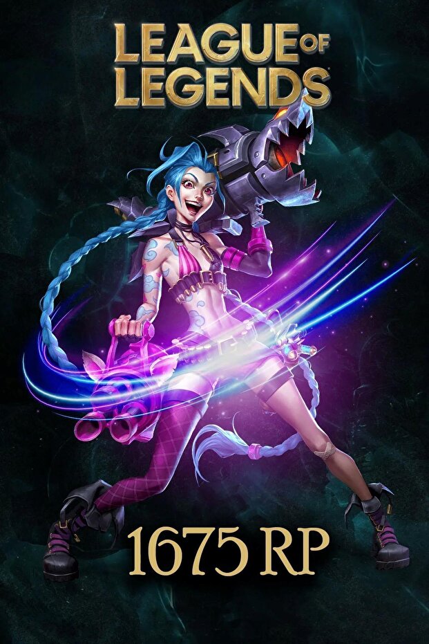 Riot Games League Of Legends 1675 Rp Tr