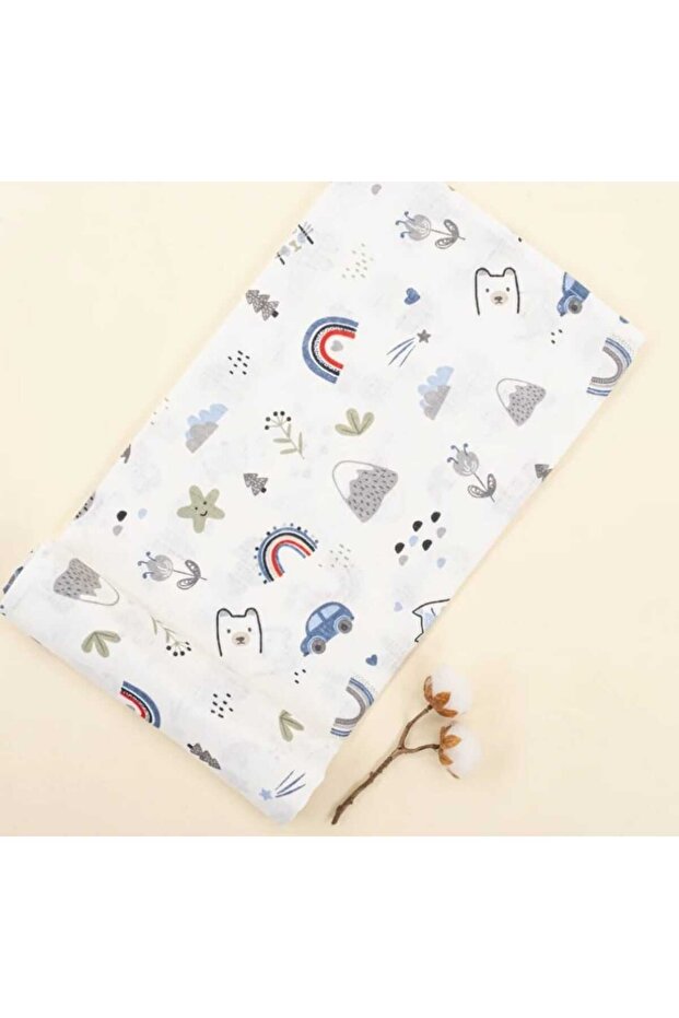 MUSLIN COVER Alpinobaby 100% COTTON (85 cm*85 cm)