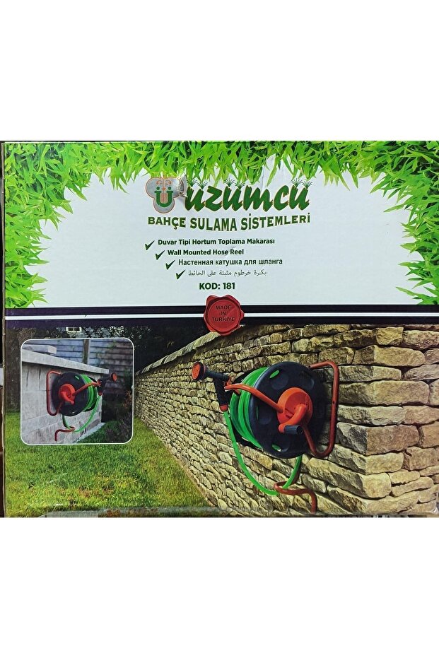 181 Duvar Tipi Hortum Askısı
