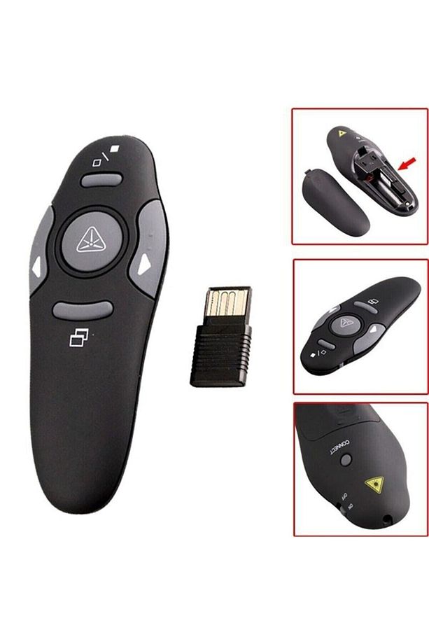 Nwn-s1 Kablosuz Akıllı Tahta Sunum Kumandası Işaretleme Lazer Pointer Uzun Menzil Pil Hediye - 7