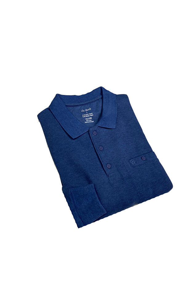 Men's Polo Neck Sweater-21109