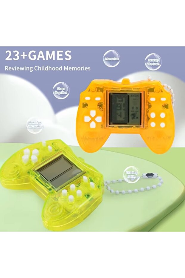 سلسلة مفاتيح على شكل وحدة تحكم ألعاب صغيرة - 4