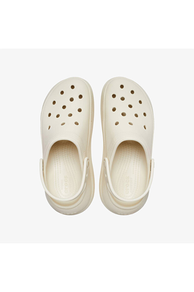 Classic Crush Clog Kadın Krem Terlik - 3