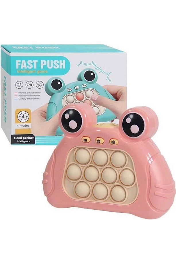 Fast Push Sesli Işıklı Pop It Pembe - 2