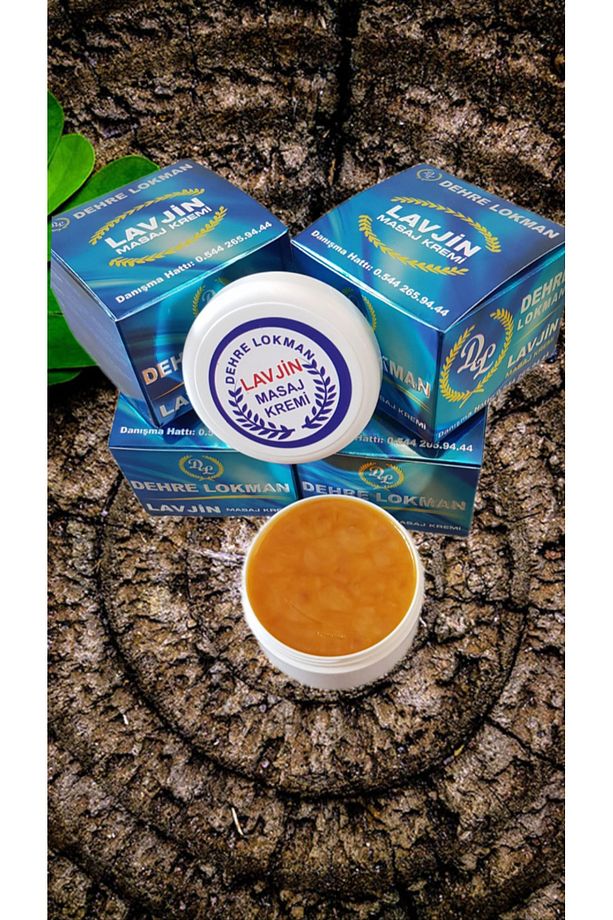 alabalık yağlı Lavjin Lüx masaj Kremi 70 gr 4 Adet - 6