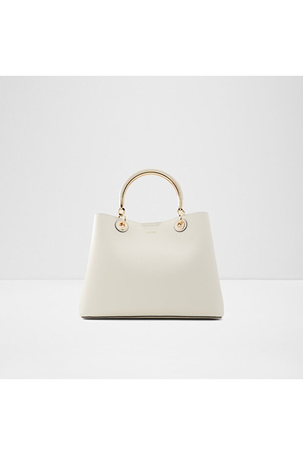 Surgoine Beige Satchel For Women