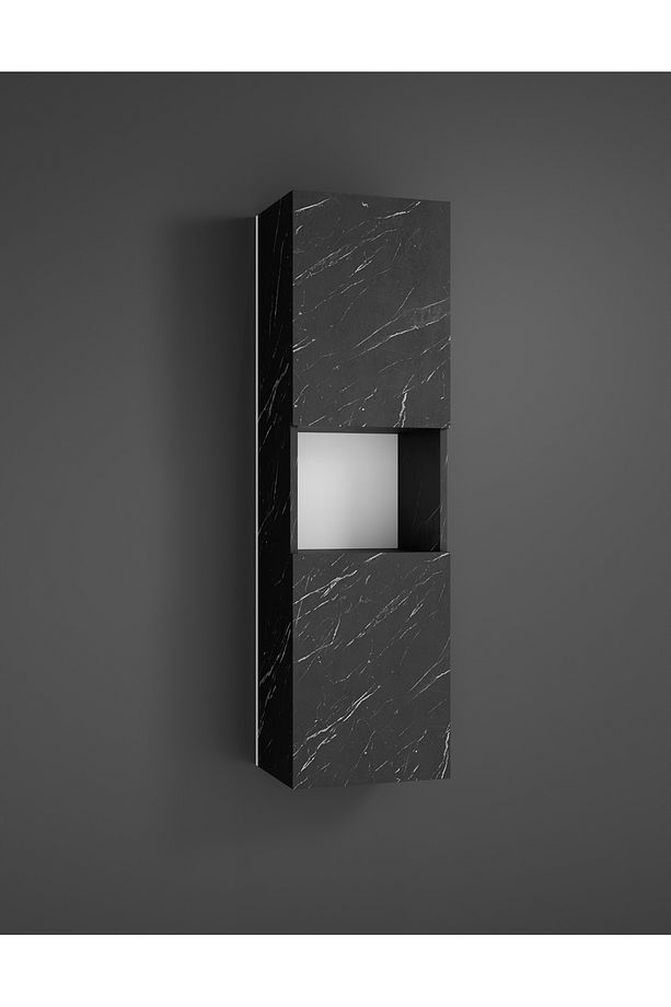 LİSA Banyo Dolabı Duvara Monte Raflı MDF - 6