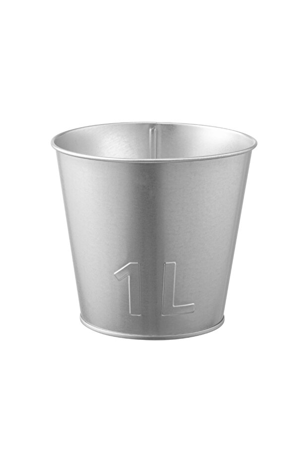 Akerbar Çelik Saksı 12 Cm 90497699 - 1