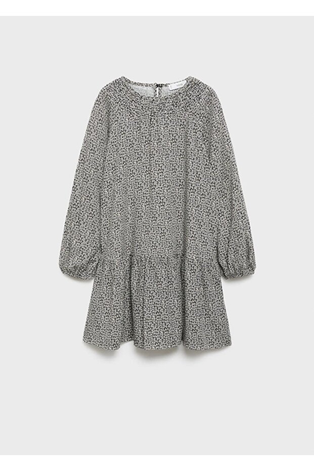 Çiçekli Elbise - 1