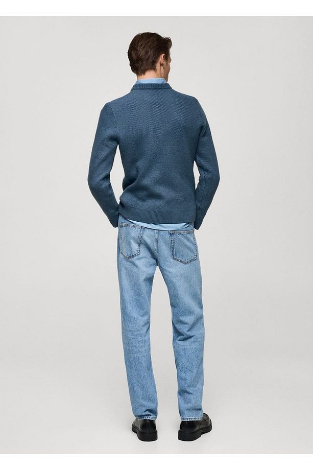 Regular fit triko kazak - 4