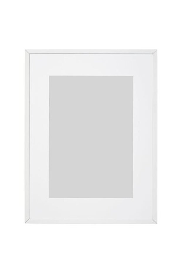 LOMVIKEN إطار أبيض، 30x40 سم