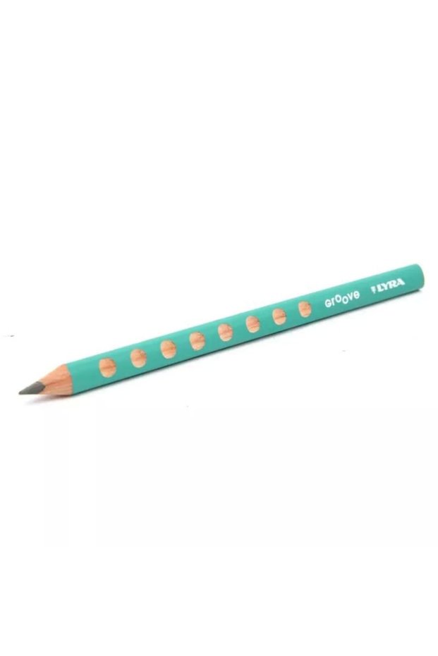 Groove Jumbo Graphit B Pencil - Metallic Green L1870401