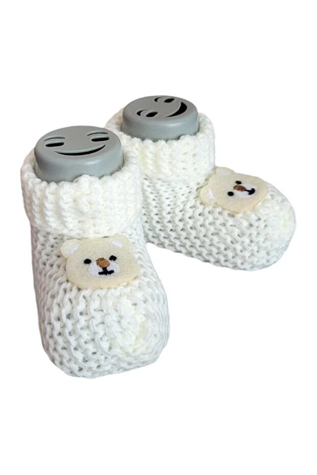 Newborn Knitted Baby Booties