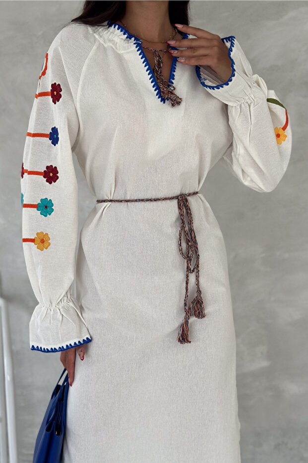 Rochie de dama brodata - 7