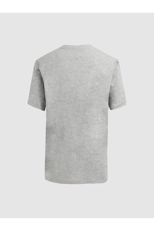 تي شيرت رمادي مطبوع - 2
