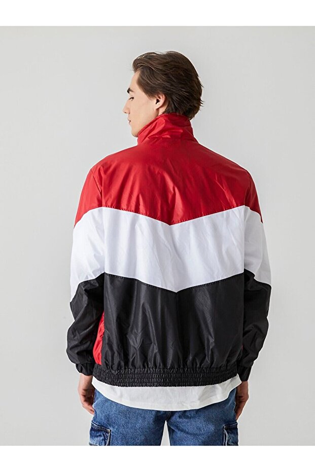 سترة حمراء ملونة - 3