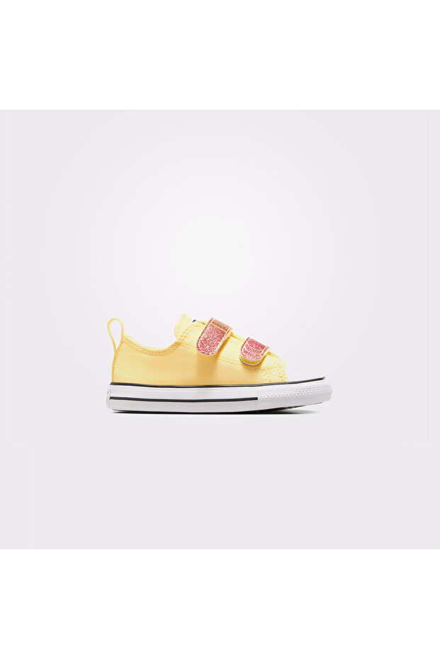 Chuck Taylor All Star Easy On Citrus Glitz Çocuk Sarı Sneaker - 1