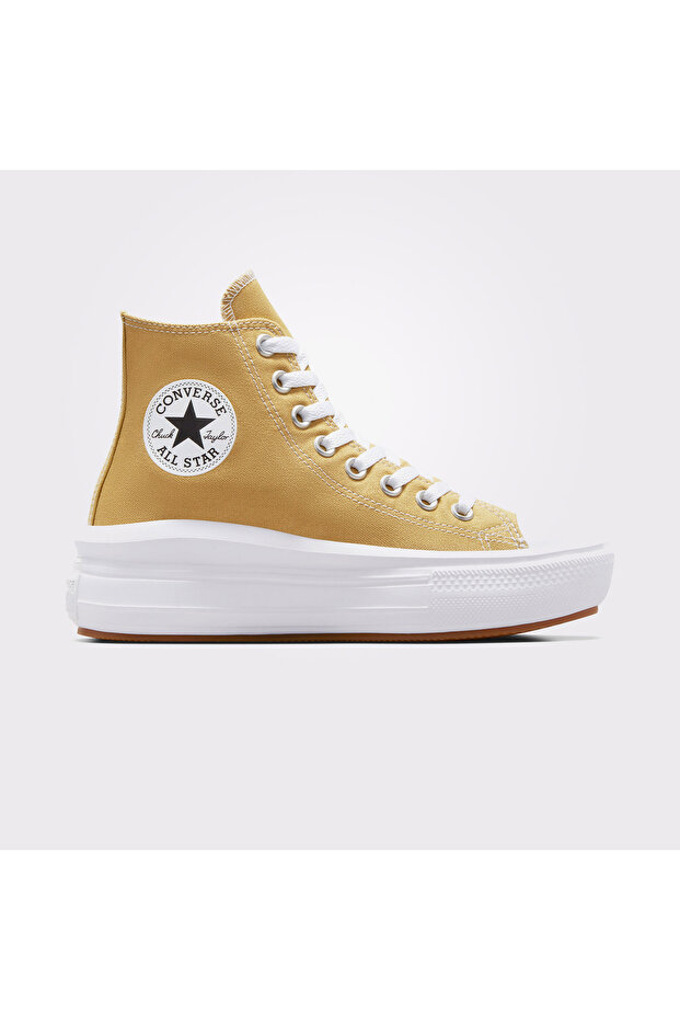 Chuck Taylor All Star Move Platform Seasonal Color Kadın Sarı Sneaker - 1