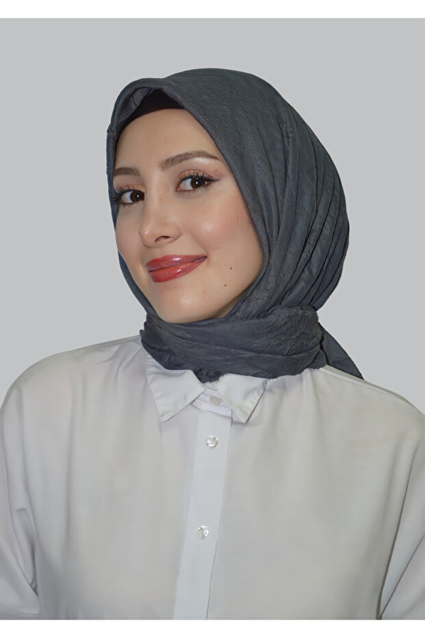 Bambu Crash Eşarp Antrasit - 2