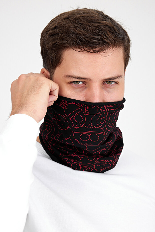 Men's Multifunctional Protective Cotton, Flexible, Anti-Sweat, Bandana, Neck Collar, Mask