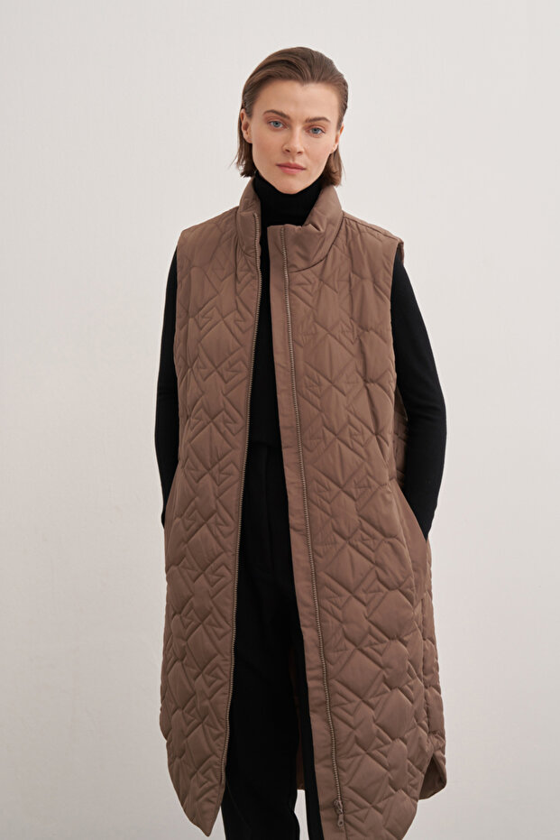 5793111 Kapitone Yelek - 5