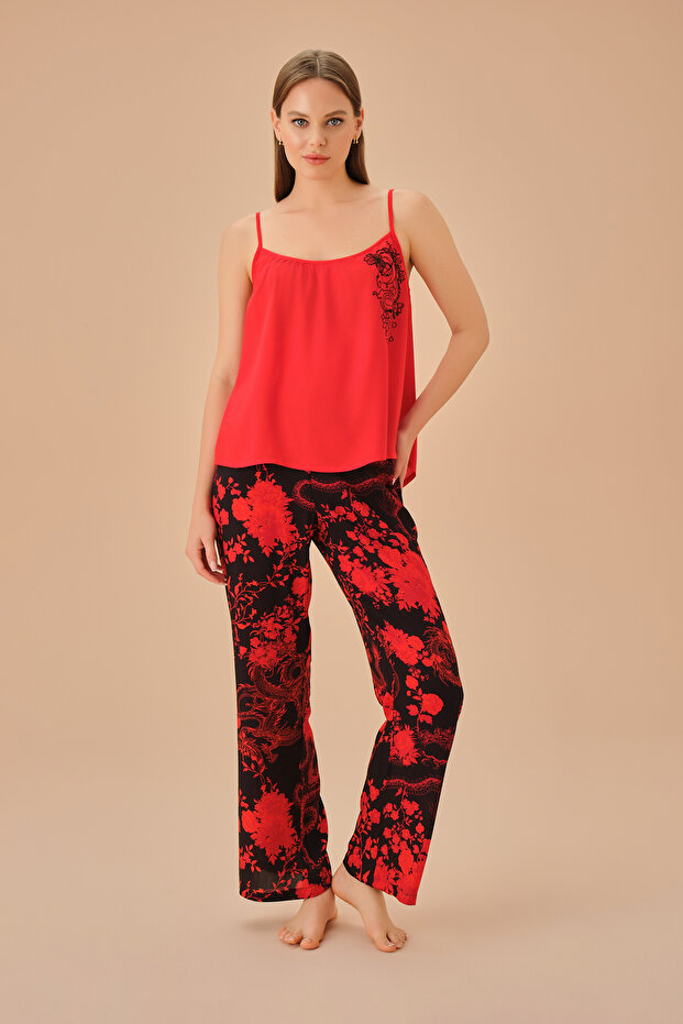 Dragon Athlete Pants Pajama Set
