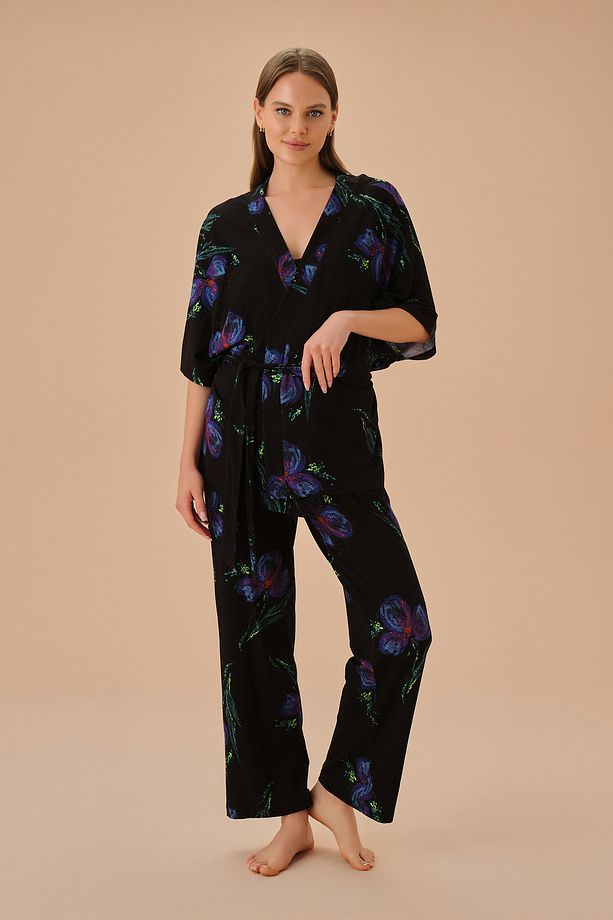 Liona Üç Parçalı Pijama Takımı - 3