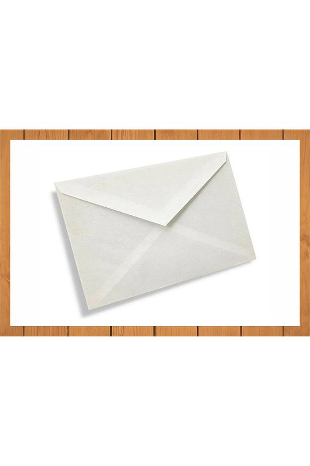 Zarf, Düğün Atkı Zarfı, Para Zarfı, Beyaz 1. Hamur Davetiye Zarfı, Ölçüsü: 12x18cm. 1.000 Adet - 5