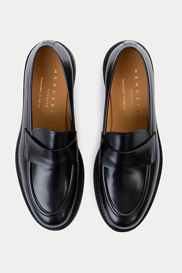 Kate Vibram Taban Deri Loafer Ayakkabı - 5