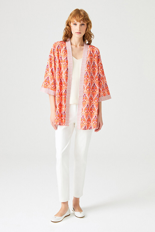 Truvakar Kol Etnik Kimono - 2