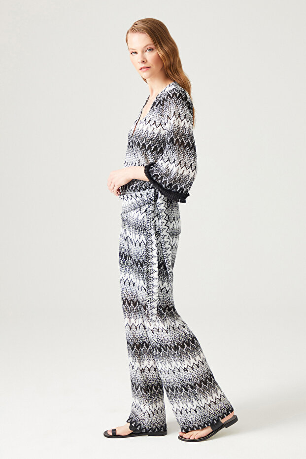 Kruvaze Raşel Bluz - 4